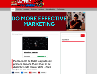 materialprimaria.com screenshot