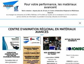 materiatech-carma.net screenshot