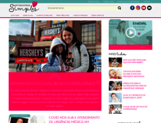 maternidadesimples.com.br screenshot