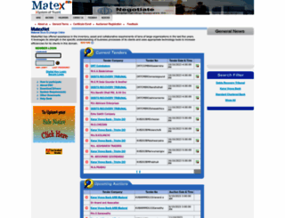 matexauctions.com screenshot