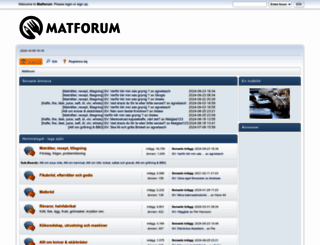 matforum.se screenshot