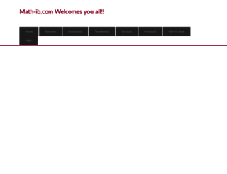 math-ib.com screenshot