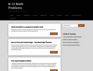 math-problems.math4teaching.com screenshot