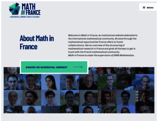 math.cnrs.fr screenshot