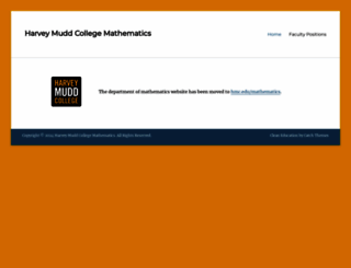 math.hmc.edu screenshot
