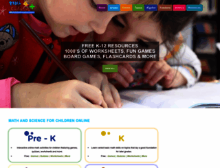 math4childrenplus.com screenshot
