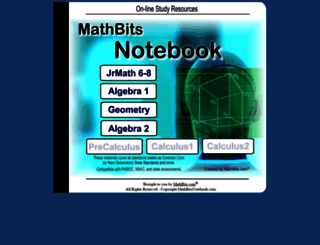 mathbitsnotebook.net screenshot
