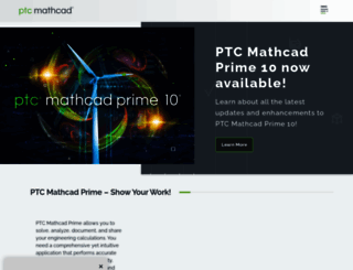 mathcad.com screenshot