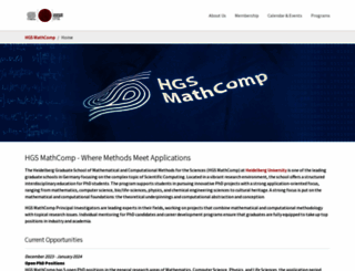 mathcomp.uni-heidelberg.de screenshot