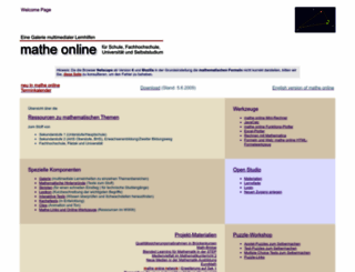 mathe-online.at screenshot