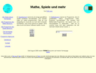 mathe.spiele.de.tf screenshot