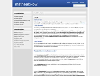 matheabi-bw.de screenshot