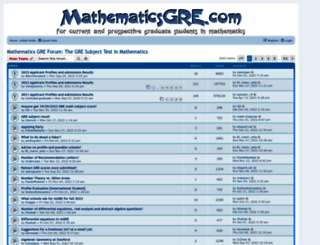 mathematicsgre.com screenshot
