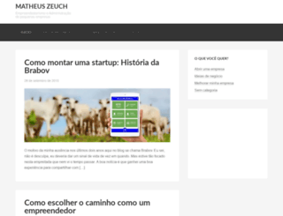 matheuszeuch.com screenshot