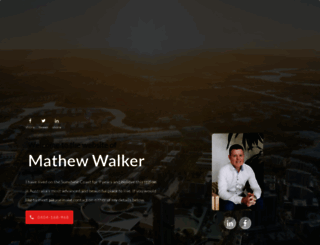 mathewwalker.com screenshot