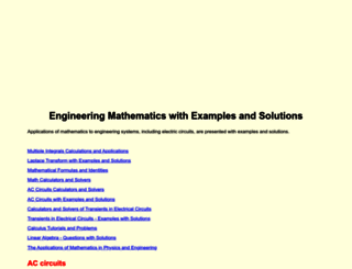 mathforengineers.com screenshot