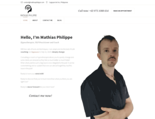 mathiasphilippe.com screenshot
