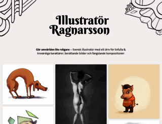 mathiasragnarsson.com screenshot