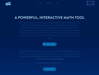 mathnation.com screenshot