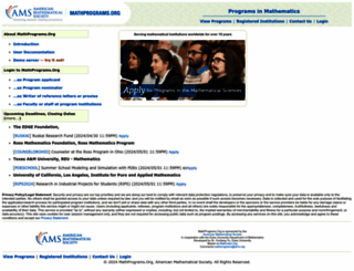 mathprograms.org screenshot