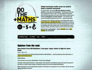 maths.350.org screenshot