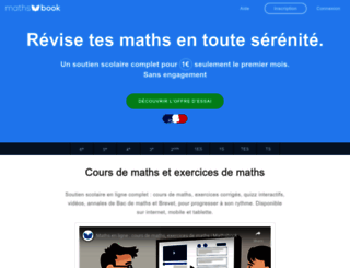 mathsbook.fr screenshot