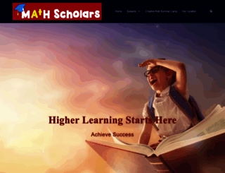 mathscholars.ca screenshot