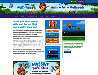 mathseeds.com.au screenshot