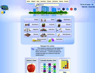 mathsisfun.com screenshot