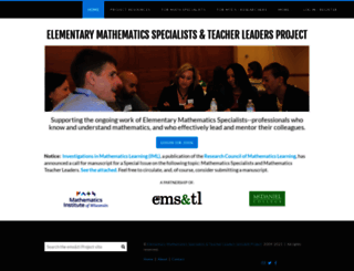 mathspecialists.org screenshot