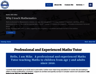 mathswithmike.com screenshot