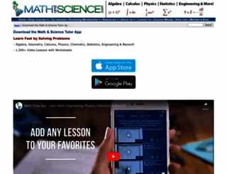 mathtutorapp.com screenshot