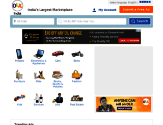 mathura-uttarpradesh.olx.in screenshot