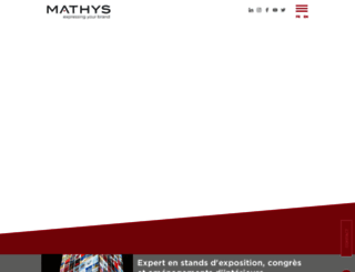 mathys-sa.ch screenshot