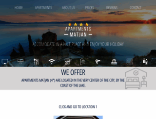 matjanapartments.com.mk screenshot