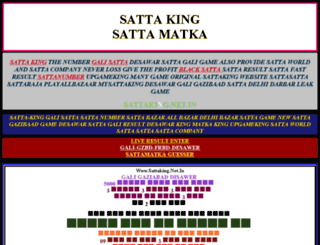 matka-satta.com screenshot