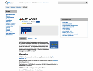 matlab.updatestar.com screenshot