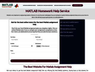 matlabhomeworkhelper.com screenshot