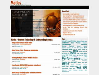 matlus.com screenshot