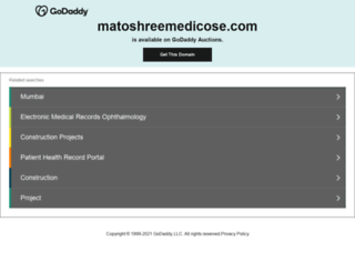 matoshreemedicose.com screenshot
