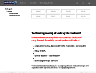 matracin.cz screenshot