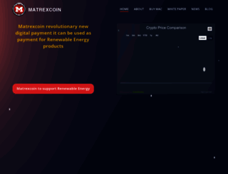matrexcoin.com screenshot