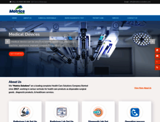 matricssolution.com screenshot