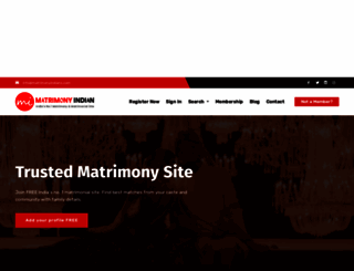 matrimonyindian.com screenshot