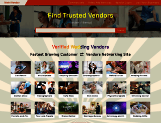 matrivendor.com screenshot