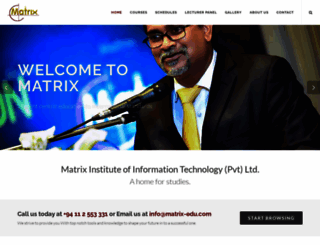 matrix-edu.com screenshot