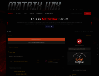 matrix-hax.com screenshot