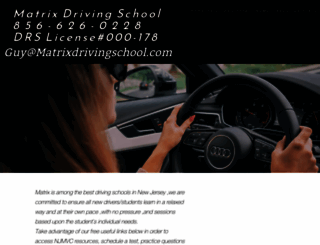 matrixdrivingschool.com screenshot