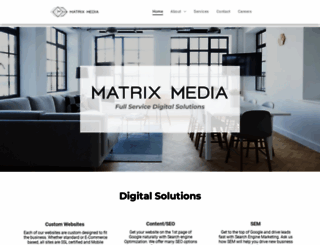matrixmediadesign.com screenshot