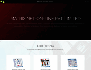 matrixnetonline.com screenshot